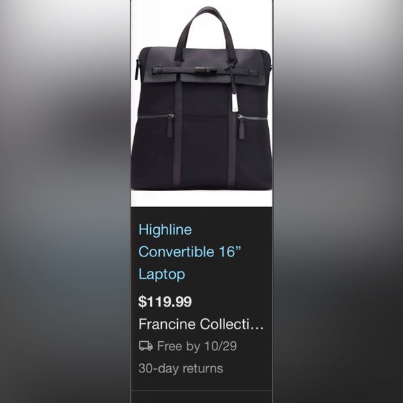 Francine Highline convertible backpack - Picture 2 of 12